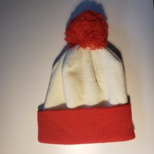 "Where's Waldo" Style Red & White Beanie